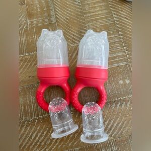 Baby Food Feeder/Fruit Feeder Pacifier Nibbler Infant Teething Toy Teether